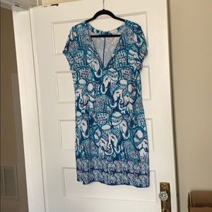 Lilly Pulitzer T-Shirt Dress, XL